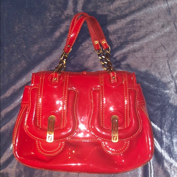 fendi bag red